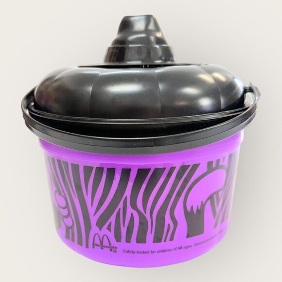 Vintage 1993 McDonalds Happy Meal Witch Boo Bucket Cat Cookie Cutter Complete A - Picture 3 of 7